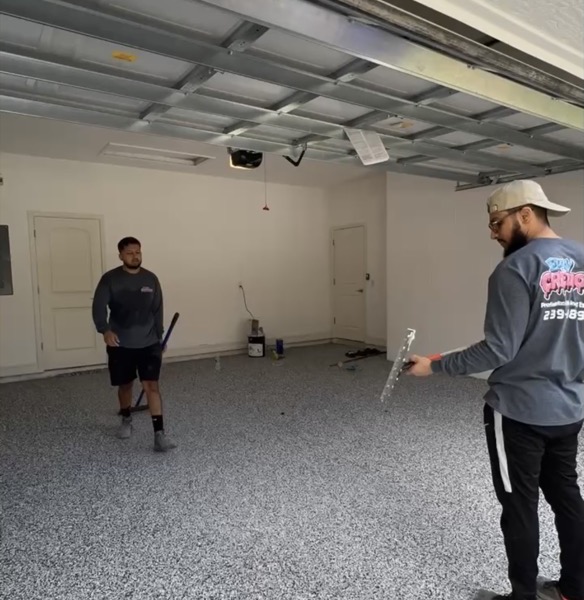 Haseeb and AJ - Founders of Epoxy Creations LLC